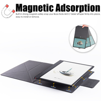 Étui magnétique personnalisé avec logo pour tablette Onyx Boox Note Air 5 C 10.3 2025, étui pliable en cuir PU pour coffret cadeau d'affaires