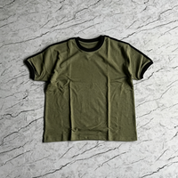 T-shirts en coton vierges lavés style vintage, entièrement personnalisables, impression DTG de logo sur mesure pour marque, qualité usine supérieure