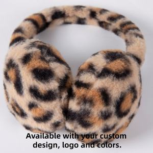 बच्चों के लिए थर्मल खरगोश फर गर्म इयरमफ-नरम विंडप्रूफ प्लग सर्दियों कान सुरक्षा - Product Image 3