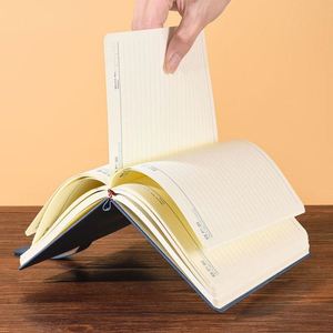 Carnet promotionnel A5 personnalisé en cuir de mouton, 80 pages, pour cadeau d'entreprise, plusieurs carnets disponibles - Product Image 6