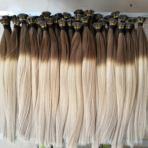 Haute Qualité Double Dessiné Cuticule Aligné <span class=keywords><strong>JE</strong></span> Conseils Humaine Extensions <span class=keywords><strong>de</strong></span> Cheveux Pré-collés - Product Image 4