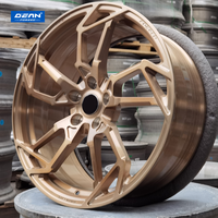 Para BMW-X1, Llantas DEAN FORGED DP194 de 17/18/19/20 Pulgadas, Bronce Pulido, Aleación de Aluminio 6061, Cinco Radios, ET OEM, Ligeras, Personalizadas, Nuevas
