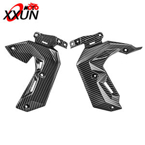 Protector de Panel de carenado para motocicleta, cubierta lateral del radiador XXUN para <span class=keywords><strong>kawasaki</strong></span> <span class=keywords><strong>Z650</strong></span> Z 650 Z-650 2017 2018 <span class=keywords><strong>2019</strong></span> - Product Image 1