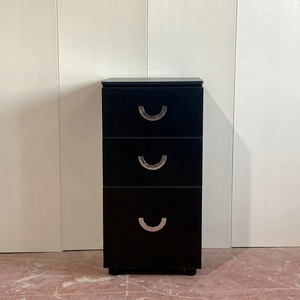 Z Modern Wood Barber Shop & Beauty Salon Storage <b>Trolley</b> Cart with Strong Load Bearing - Product Image 3