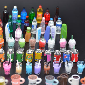 Figuritas Miniatura de Resina DIY de Personajes de Dibujos Animados y Comida y Bebida Mini al Por Mayor a Granel - Product Image 5