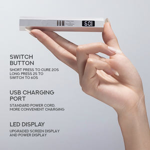 Lámpara de Uñas Portátil BBM, Nuevo Producto, Secador de Uñas Portátil en Forma de Bolígrafo, Curado Rápido, Recargable, Mini Lámpara UV LED de 3W - Product Image 2