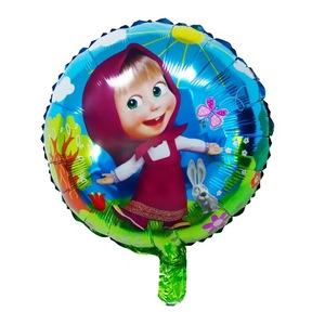 Nuovi Palloncini in Alluminio a Tema Ma-sha e Orso per Decorazioni di Feste di <span class=keywords><strong>Primo</strong></span> <span class=keywords><strong>Compleanno</strong></span> per Bambini - Product Image 3