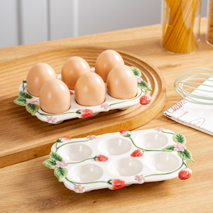 Portaspezie da cucina in <span class=keywords><strong>ceramica</strong></span> sottosmalto, da terra, multiuso, per uova e condimenti - Product Image 5