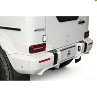 Cache-pare-chocs arrière en fibre de carbone sèche pour Mercedes Classe G W463A G63 G500 G350D (2019-2024) – Pièces extérieures automobiles pour lifting W464 G63 G500