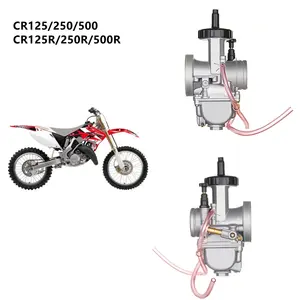 New PJ38 PJ 38 38MM Motorcycle Carburetor For Honda CR125 CR125R CR250 CR250R CR500 CR500R Dirt Bike