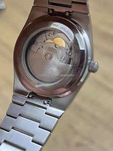 Montre à quartz classique de luxe TISSOTS, <span class=keywords><strong>marque</strong></span> originale de haut niveau, ultra-fine, bracelet en acier inoxydable 40/35 mm, calendrier, date, fonction PRX - Product Image 3