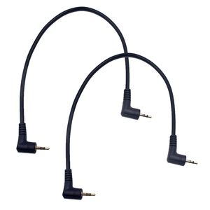 Câble d'extension auxiliaire 2.5mm, double angle 2.5mm mâle vers mâle 3 pôles, câble audio stéréo DC pour smartphones, lecteurs multimédias - Product Image 6