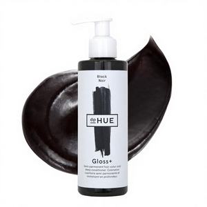 DpHUE Gloss+ Nero 6.5 oz Tinta per <span class=keywords><strong>Capelli</strong></span> Semi-Permanente in Forma di Balsamo per Tutti i Tipi di <span class=keywords><strong>Capelli</strong></span> Senza Parabeni SLS SLES Solfati Vegano - Product Image 1