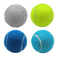 Balles de tennis et de padel colorées de haute qualité, rebond élevé, laine naturelle et caoutchouc, durables, haute élasticité pour le padel et le tennis