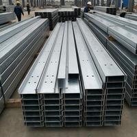 Productos de Acero Inoxidable en Forma de C, Estructuras de Acero Duraderas para Montaje