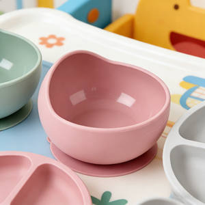 Juego <span class=keywords><strong>de</strong></span> Platos y Tazones <span class=keywords><strong>de</strong></span> Silicona <span class=keywords><strong>de</strong></span> Grado Alimenticio, Libres <span class=keywords><strong>de</strong></span> BPA, con Succión, Personalizados a Precio <span class=keywords><strong>de</strong></span> Fábrica, Aptos <span class=keywords><strong>para</strong></span> Lavavajillas, Juego <span class=keywords><strong>de</strong></span> Alimentación <span class=keywords><strong>para</strong></span> Bebés - Product Image 4