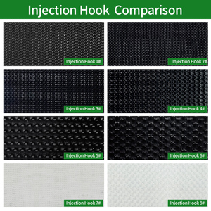 Tùy Chỉnh Ép Phun Nylon Móc Và Vòng Lặp Băng Cho Bé Quần Áo May Mặc Buộc Giải Pháp Tự Làm Sew-On Phụ Kiện Màu Đen - Product Image 6