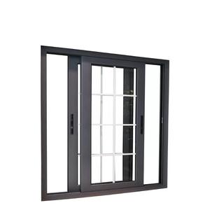 Nouvelle conception <span class=keywords><strong>de</strong></span> fenêtre coulissante en verre trempé <span class=keywords><strong>de</strong></span> style français pour cuisine extérieure, avec cadre en alliage d'aluminium coupe-vent, installation facile 5 - Product Image 1