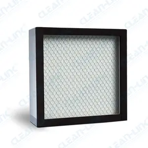 Filtro de ar para salas limpas 24x48 portátil com moldura de alumínio ou galvanizado filtro ffu h13 hepa h14