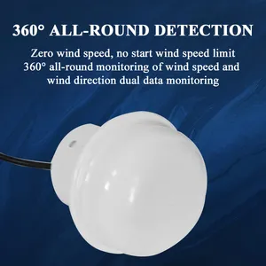 ミニ超音波加速度センサー 0-60m/s 360度気象観測ステーション気象計器 <span class=keywords><strong>DC</strong></span> 5-12V 送信機 - Product Image 4