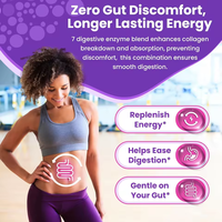 Gummies de collagène OEM, peptides de collagène hydrolysés avec mélange d'antioxydants et enzymes digestives pour les cheveux, la peau et les ongles