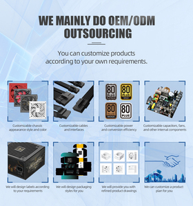 Tùy chỉnh nguồn máy tính 550w ATX để chơi game trên máy tính để bàn, nguồn điện đạt chuẩn Bronze - Product Image 4