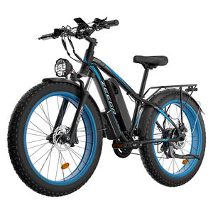 Bicicleta Eléctrica de Alta Calidad con Pedales, Motor <span class=keywords><strong>Dual</strong></span>, 26 Pulgadas, Neumáticos Gruesos, Venta al por Mayor, Bicicletas de Montaña y Nieve Rápidas para Adultos - Product Image 4