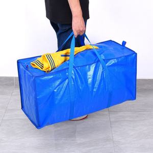 High Quality Clothes Moving Storage Woven Propylene Tote Bag