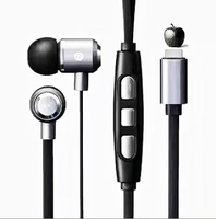 Écouteurs filaires HiFi Miccell en gros, 3,5 mm/Type-C, intra-auriculaires avec microphone, pour les amateurs de musique et les iPhones