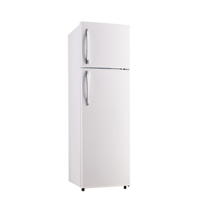 Refrigerador de doble puerta de 260L con congelador superior y refrigerador inferior, refrigerador vertical de doble puerta, refrigerador congelador de doble puerta de colores - Product Image 2