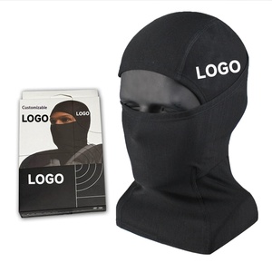 Herbst <span class=keywords><strong>Winter</strong></span> Warme Winddichte Kapuzen-Skimaske für Radfahren Skifahren Outdoor-Sport Motorradnutzung-Unisex Spandex/Polyester 48-50cm - Product Image 5