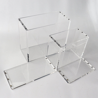   Boîte de protection transparente en acrylique ETB avec couvercle magnétique et protection UV pour Elite Trainer Box