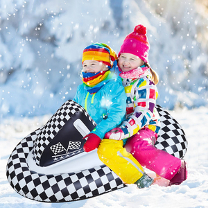 <span class=keywords><strong>Tube</strong></span> de neige Ski épaissi traîneau flottant Durable <span class=keywords><strong>hiver</strong></span> anneau de Ski gonflable <span class=keywords><strong>Tube</strong></span> de neige - Product Image 2