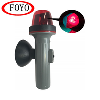 Lumière de proège portative à piles Xiamen Sunshine Marine, lumière LED bicolore pour accessoires de bateau/yacht/kayak/embarcation