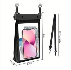 Funda Universal Impermeable para Teléfono, Bolsa Impermeable para Teléfono Móvil de PVC IPX8, Bolsa Grande para Teléfono Celular a Prueba de Agua para Nadar - Product Image 2