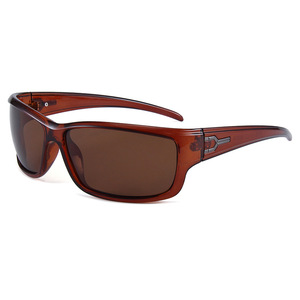 Lunettes de soleil sport polarisées Conchen UV400, monture PC, verres TAC, noires, pour le cyclisme, la pêche, la conduite et les activités de plein air - Product Image 3