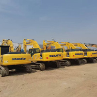 Excavatrices Komatsu PC360 d'occasion en gros, 36 tonnes, excavatrice sur chenilles d'occasion, vente aux enchères, marque japonaise d'origine