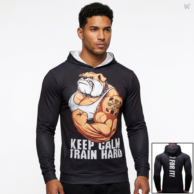 Men's 3D Cartoon Anime Hoodie Winter Streetwear Sublimation Pullover Anti-Shrink & Anti-Wrinkle Knitted Weaving Method