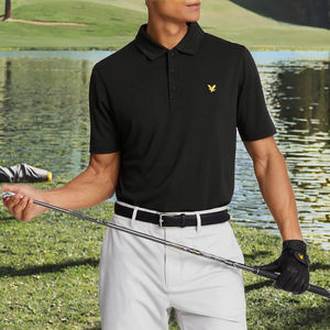 เสื้อโปโลแขนสั้นลายทางน้ำแข็งพิมพ์ลายดิจิทัลสำหรับผู้ชายวัยรุ่น แห้งเร็ว ป้องกันแบคทีเรีย ผลิตในปากีสถาน - Product Image 3