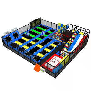 <span class=keywords><strong>Petit</strong></span> ou grand parc de <span class=keywords><strong>trampoline</strong></span> d'affaires <span class=keywords><strong>rectangulaire</strong></span> personnalisé avec aire de jeux intérieure nouveau jeu - Product Image 2