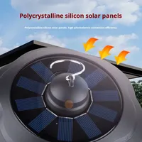 Lampe solaire de jardin 3-en-1 avec détecteur de mouvement, options de montage mural ou sur poteau, LED haute luminosité pour la décoration de chemins et de paysages