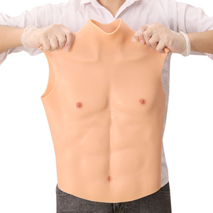 <span class=keywords><strong>Faux</strong></span> muscles en silicone pour travestis, cosplay, <span class=keywords><strong>faux</strong></span> torse réaliste, <span class=keywords><strong>faux</strong></span> seins, costumes pour femme à <span class=keywords><strong>homme</strong></span> - Product Image 1