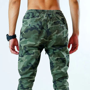 Pantalones Deportivos Casuales de Camuflaje para Hombre, de Tejido Softshell, Cálidos, de Peso Medio, 100% Poliéster/Algodón, Transpirables, con Múltiples Bolsillos - Product Image 6