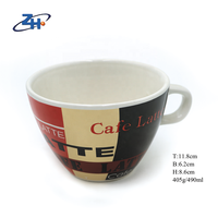 Tasses à soupe et mugs à café en céramique stoneware personnalisables avec différents motifs, style américain, sublimation, excellent rapport qualité-prix