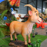 Divertida Granja de Animales, Animales Animatrónicos de Entretenimiento, Personalización de Cabras