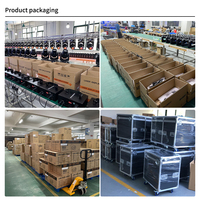 Usine haute puissance vente chaude prix compétitif étanche Led 3in154pcs * 3W RGBW Par faisceau lumineux Spot Light pour DJ de fête de mariage