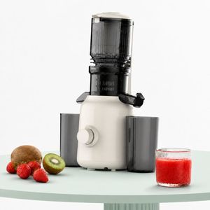 Extracteur de jus électrique à froid 200W, à mastication lente avec séparation pulpe, sans BPA, vente en gros usine OEM ODM pour la détox - Product Image 1