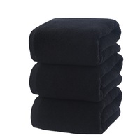 Serviette de Bain en Coton de Luxe à Séchage Rapide, Ultra-Absorbante, Bordure Brodé, Couleur et Logo Personnalisables, Cadeau Créatif pour Adulte, Idéal Hôtel, Spa, Plage
