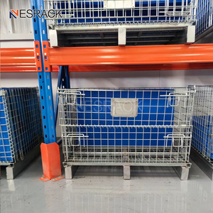 รถเข็นไม้ฟืน <span class=keywords><strong>Yougu</strong></span> แบบพับได้ โครงเหล็กชุบสังกะสีแบบจุ่มร้อน ประกอบเองได้ พร้อมภาชนะเก็บของ - Product Image 6