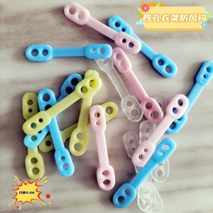 Windproof Hooks Clothes Hanger Locks 32-38 29-34 25-28 17-23 25x25 PVC For Drying Rack Use - Product Image 2